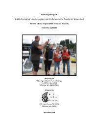 Shellfish at Work – Reducing Nutrient Pollution in the Budd Inlet Watershed