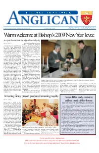 Warm Welcome at Bishop's 2009 New Year Levee
