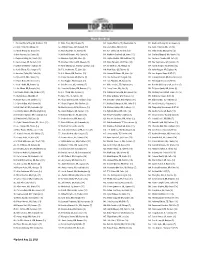 (Bye Week) *Updated Aug. 22, 2021