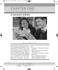 Chapter One Chapter