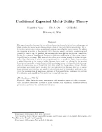 Coalitional Expected Multi-Utility Theory