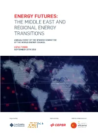 The Middle East and Regional Energy Transitions