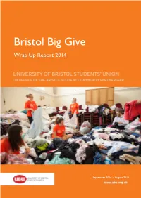 Bristol Big Give Wrap up Report 2014