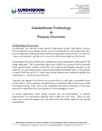 Gunderboom Technology & Projects Overview