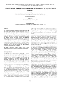 An Educational Rudder Sizing Algorithm for Utilization in Aircraft Design Software