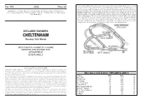 Cheltenham, the Old Course and the New Course