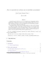How Do Exponential Size Solutions Arise in Semidefinite Programming?