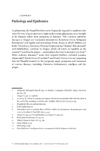 Pathology and Epidemics