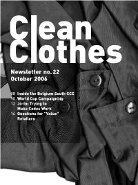 C Ean C Othes Newsletter No