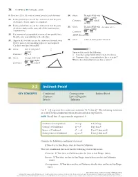 Indirect Proof