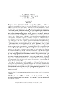 Libraries in Britain and Ireland