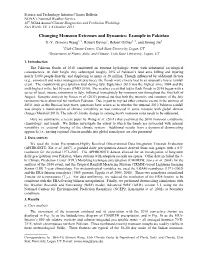 Changing Monsoon Extremes and Dynamics: Example in Pakistan S.-Y