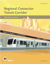 Regional Connector Transit Corridor