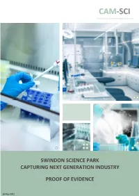 Swindon Science Park Capturing Next Generation Industry