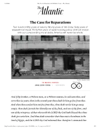 The Case for Reparations by Ta-Nehisi Coates - the Atlantic