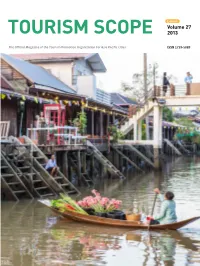 TOURISM SCOPE Volume 27