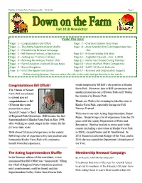 Fall 2018 Newsletter Congratulations Bill Offutt!