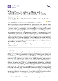 Probing Phase Separation and Local Lattice Distortions in Cuprates by Raman Spectroscopy