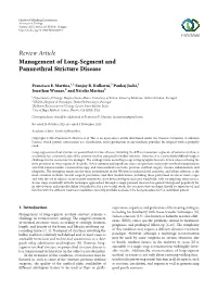 Review Article Management of Long-Segment and Panurethral Stricture Disease