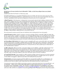 Definitions of Terms Used in Trout Unlimited's “Policy on the Ownership of Interests in Real Property