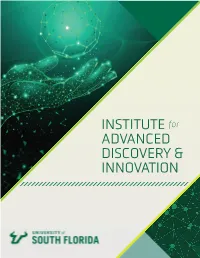 INSTITUTE for ADVANCED DISCOVERY & INNOVATION