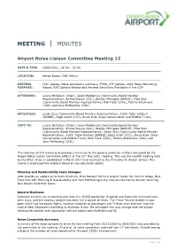 Meeting Minutes