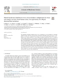 Hybrid Membrane Distillation Reverse Electrodialysis Configuration For