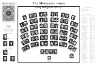 Seating Arrangement 2021-2022 Senator, Title Seat Paul E