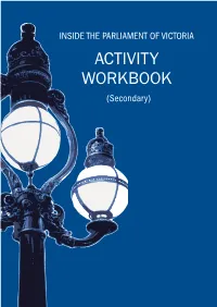 ACTIVITY WORKBOOK (Secondary) PRE-VISIT ACTIVITY ONE a Quiz