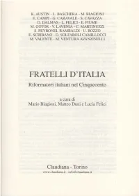 E Scribano Fausto Sozzini.Pdf