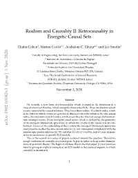 Retrocausality in Energetic Causal Sets Arxiv:1902.05082V3 [Gr-Qc]