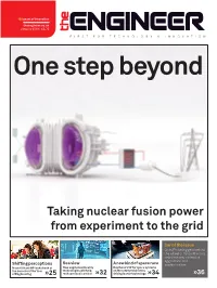 Taking Nuclear Fusion Power from Experiment to the Grid