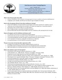 Inner Resources Center Training Programs Lynn C