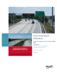Noise Study Report Addendum
