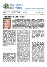 Newsletter No 50