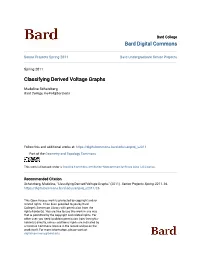 Classifying Derived Voltage Graphs