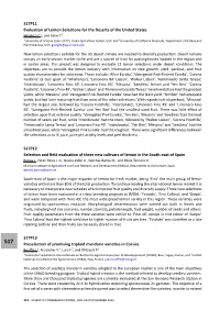 S17P11 Evaluation of Lemon Selections for the Deserts of the United States S17P12 Selection and Field Evaluation of Three New Cu