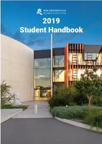 Student Handbook