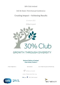 Creating Impact – Achieving Results