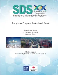 Congress Program & Abstract Book