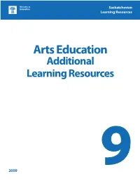 Dance - Print, Audio-Visual, and Other Resources
