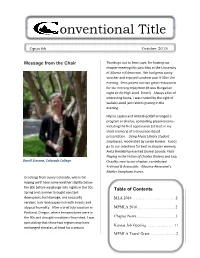Onventional Title