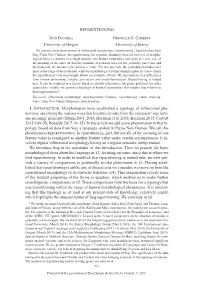 REPARTITIONING DON DANIELS GREVILLE G. CORBETT University