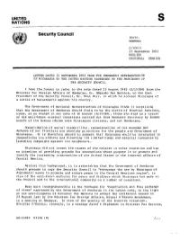 Security Council Distr