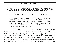 Calanoides Acutus and Calan Us Propinquus