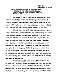 Stated Tbat Bo Did Not Know Wbetber It Occurred at Jit §0 A*A* Or Istqs ;Eaginc«* Nan Essay Also Stated Tbat If Be Bad An? Conversation *Atfc Tbo