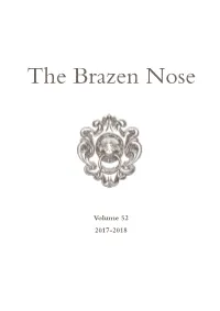 The Brazen Nose