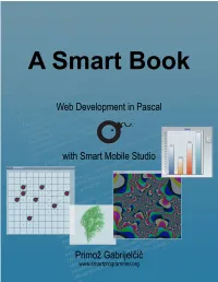 A Smart Book Web Development in Pascal with Smart Mobile Studio