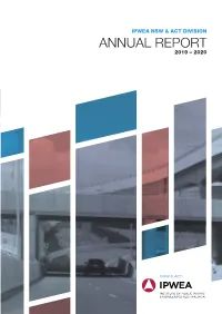Annual Report 2019 – 2020