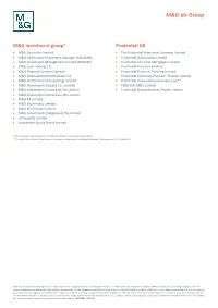 M&G Plc Group